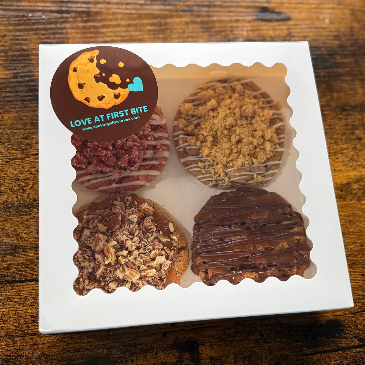 4 Cookie Box