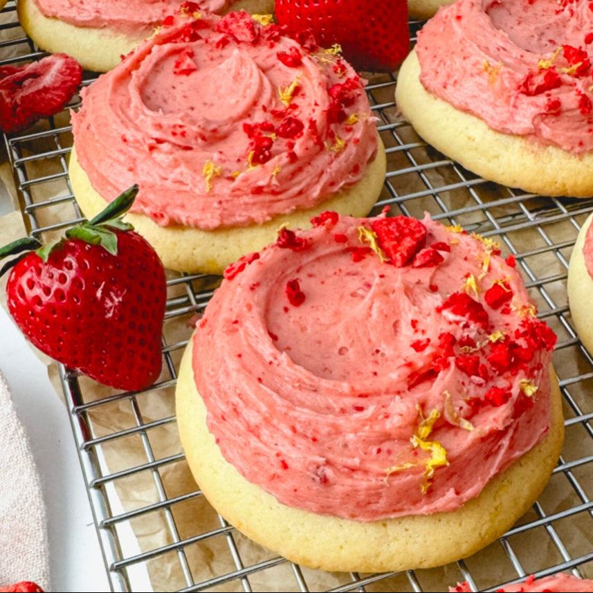 Strawberry Lemonade Cookie Baking Class Sunday, June 8th. 2p-4p