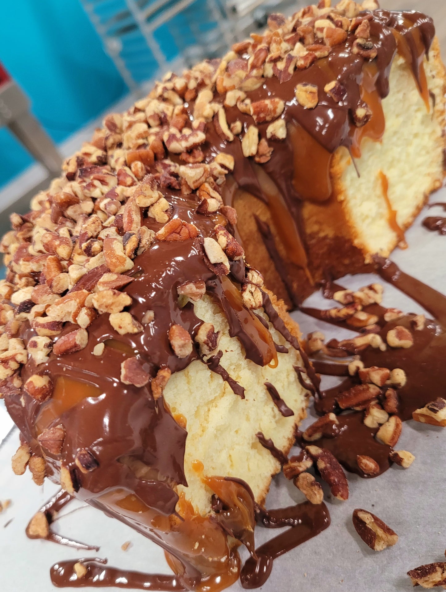Sweet Susie's Signature Turtle Pound Cake (Half Cake)