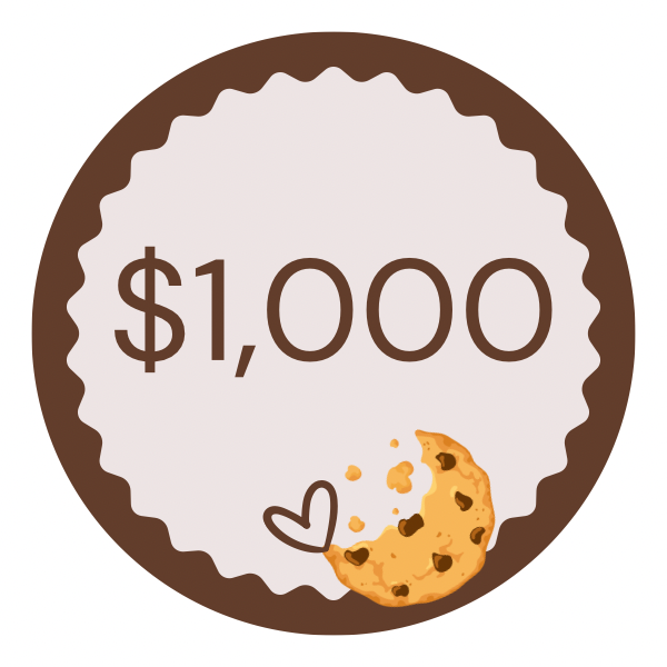 $1000 Fundraiser Donation