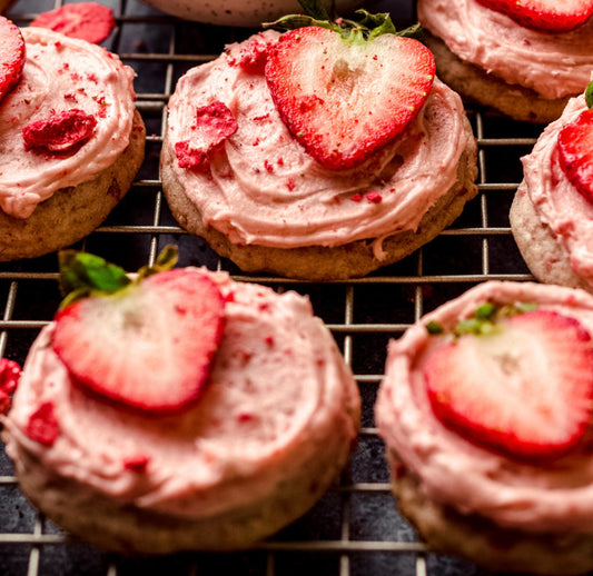 “Cookies & Cocktails” Strawberry Cookies-N-Crème Baking Class - Saturday, August 10th. 5p-7p