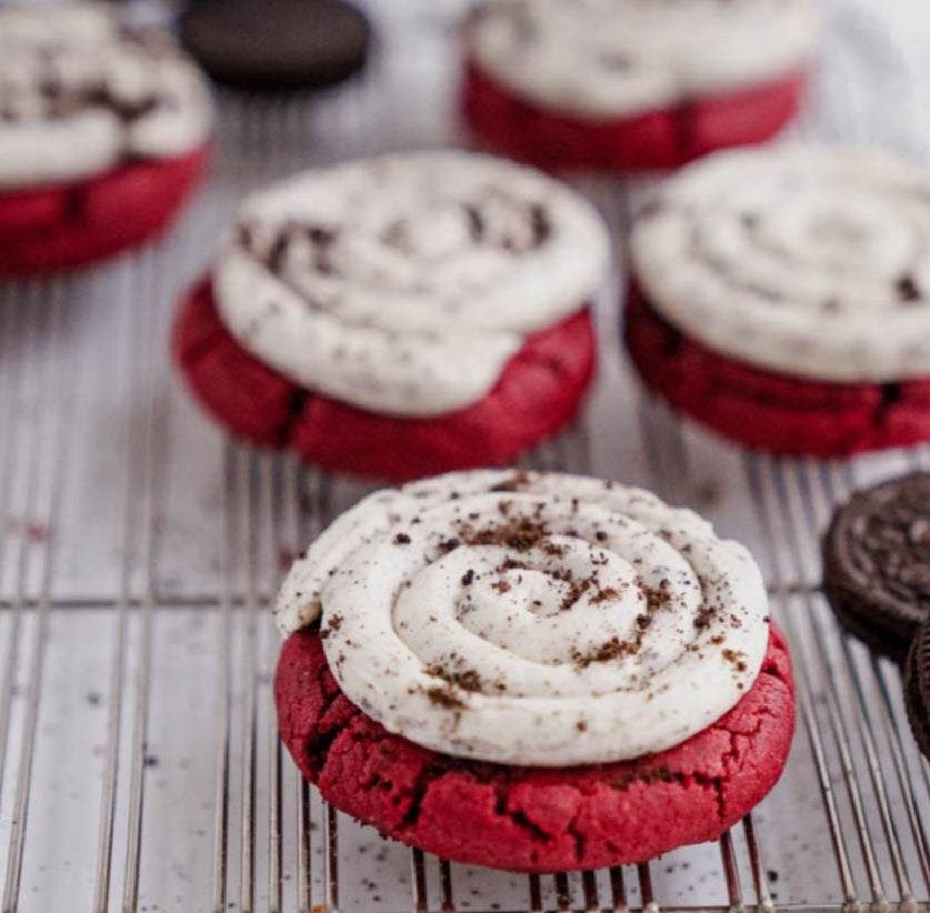 Red Velvet Cookies-N-Creme Baking Class (Kids) Sunday, February 9th. 2pm-4pm