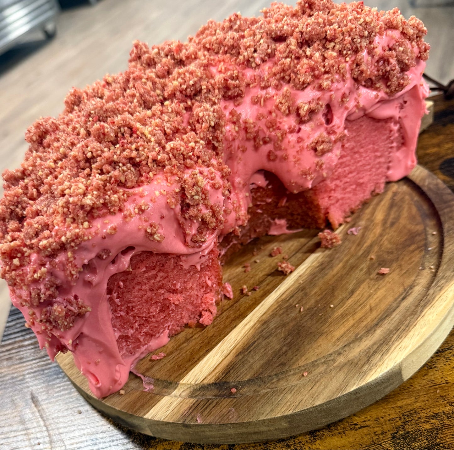 Sweet Susie's Strawberry Shortcake Pound Cake (Whole)