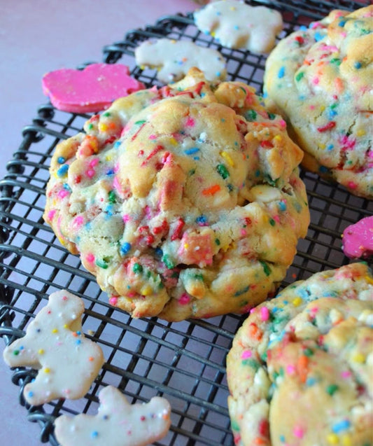 Party Animal Drizzle Cookie Baking Class. Saturday, September 13th. 1p-4p